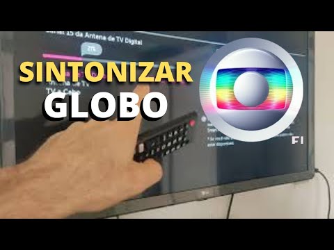✅Como SINTONIZAR GLOBO como colocar os CANAIS na TV🇧🇷
