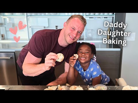 Daddy Daughter Baking Show *World's Easiest Cupcakes*