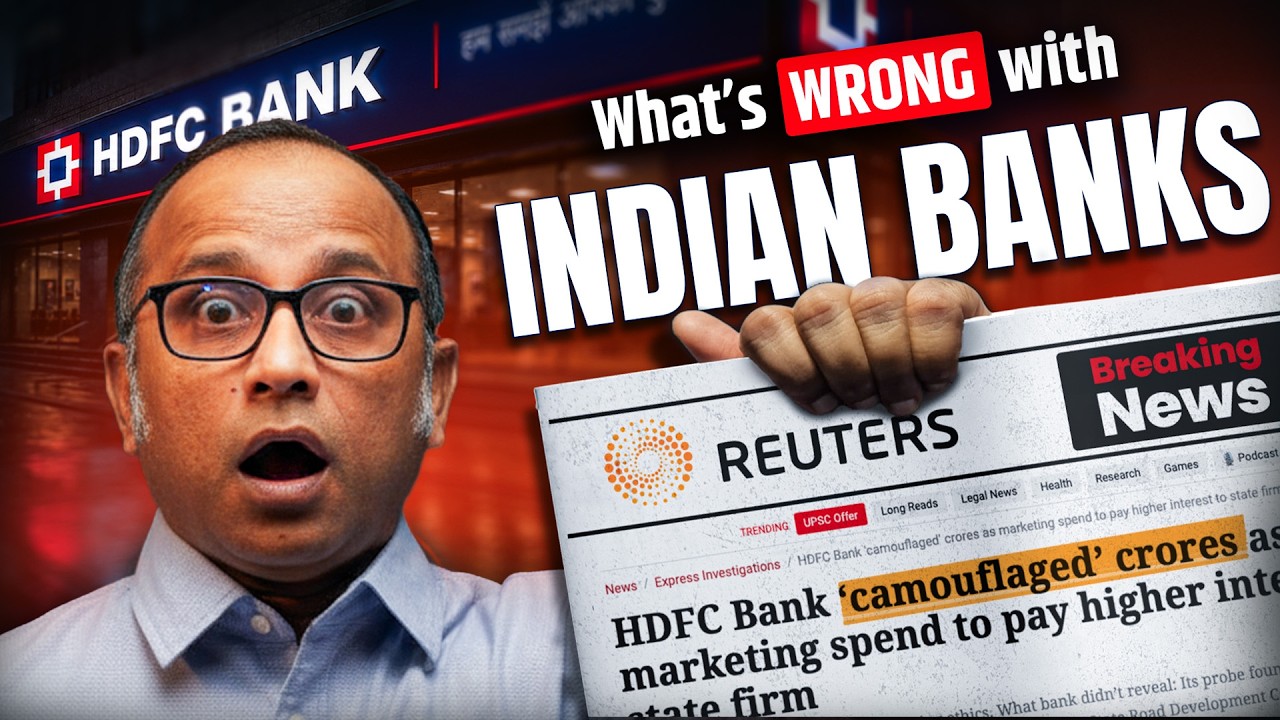 🏦 Indian Banks Safe है? क्यों बार बार  Scams & Controversies? HDFC Bank Again In Trouble #bulltrack