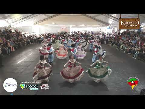 CTG Caiboaté 18ªRT [JUVENIL] - 6º Entrevero Artístico A. T. Poncho Branco 2024