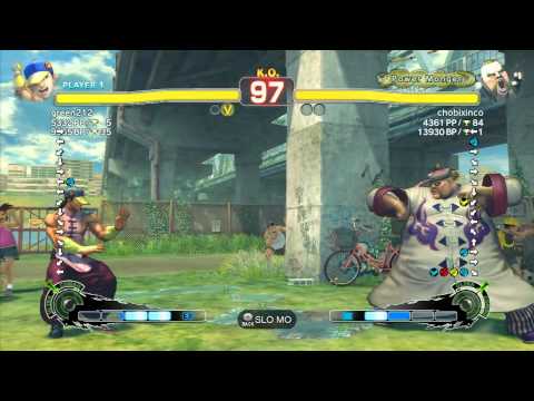 SSF4 AE: Momochi (Yun) vs chobixinco (Rufus) - Ranked Match (720p HD)