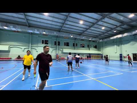 Solid Badminton Club Dubai | Dan/Pao vs Coach Leo/Jericho