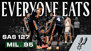 Victor Wembanyama - Stephon Castle - San Antonio Spurs - Milwaukee Bucks