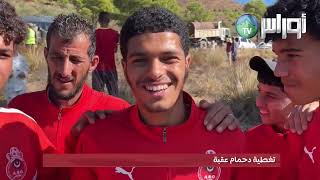 🏆 #الشلف | لاعب أولمبي الشلف يوسف عشيرة زكرياء يشيد بحملة التشجير ويتمنى التتويج بالسوبر