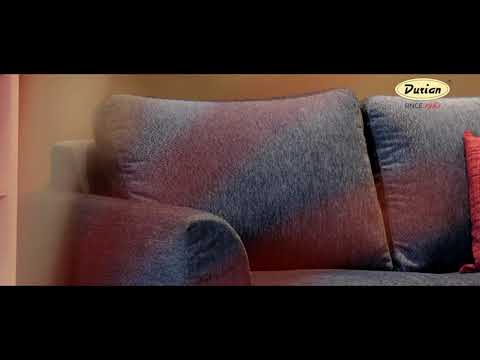 Durian curtis three seater fabric lounge seating sofa