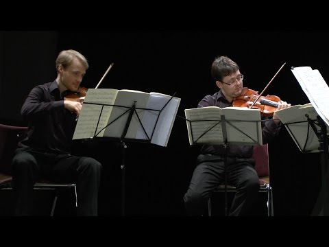 KONCZ QUARTETT, SCHUMANN Quartett in F Dur op 41,2