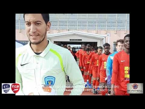DIMANCHE 4 OCTOBRE GAMBARDELLA TOUR 3 FC FRANCONVILLE   FC LE BOURGET 0A3 ENTREE DE JOUEURS
