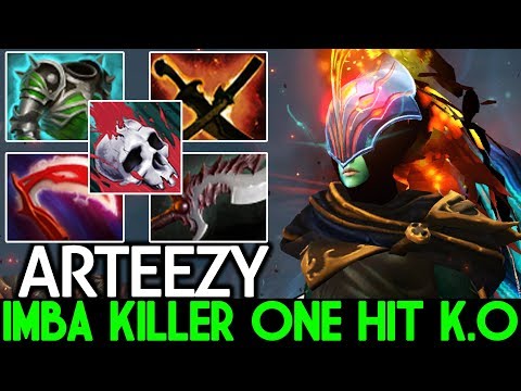 ARTEEZY [Phantom Assassin] Imba Killer One Hit K.O Aggressive Plays 7.22 Dota 2