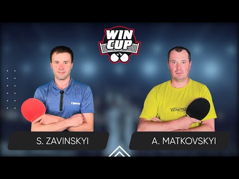 16:00 Serhii Zavinskyi - Andrii Matkovskyi West 3 WIN CUP 03.03.2024 | TABLE TENNIS WINCUP