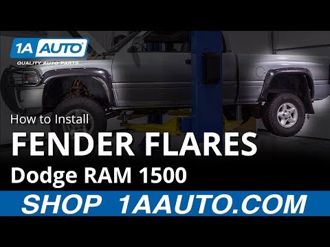 How to Install Fender Flares 94-02 Dodge RAM 1500