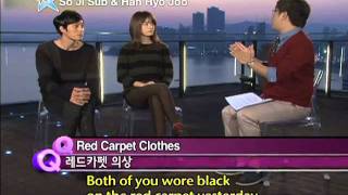 Download lagu [Star Date] So Ji-sub & Han Hyo-joo at Busan Film Festival (소지섭 & 한효주) mp3