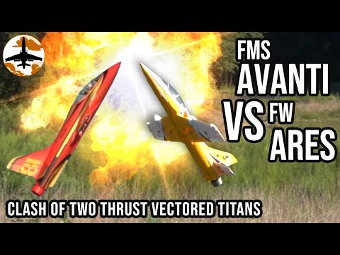 Gimmicky Hovering vs Sport Jet Perfection - Freewing Ares vs FMS Avanti 90mm
