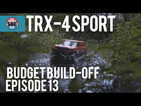 Traxxas TRX-4 Sport Kit Budget Build-Off Ep13 - Running Vid!