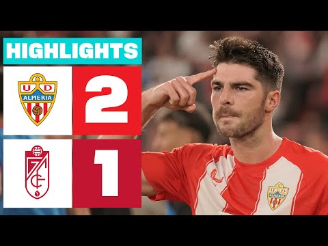 UD ALMERÍA 2 - 1 GRANADA CF I HIGHLIGHTS LALIGA HYPERMOTION