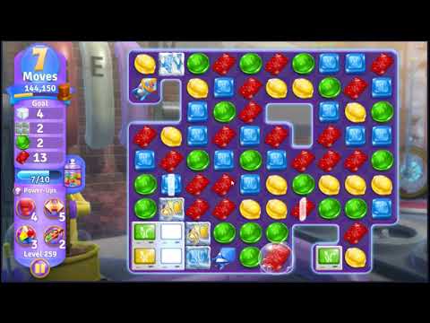 Wonka's World of Candy Level 259 - NO BOOSTERS + FULL STORY 🍫 | SKILLGAMING ✔️