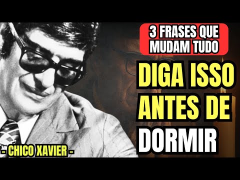 Entrevista Secreta: Chico Xavier Revela: Diga estas 3 coisas ao ESPÍRITO SANTO antes de dormir