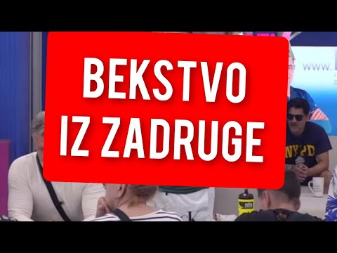 BEKSTVO IZ ZADRUGE - NAPUSTA ZADRUGU