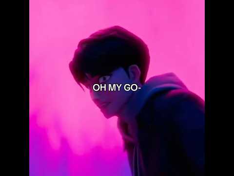 He might be cooked 🫩💔 “He’s behind me, isn’t he?” Ahh 😭 | #kpopdemonhunters #jinusaja #funny