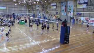 preview picture of video 'Best points: Premier Women Heidelberg Volleyball Team on 03-08-2013 - 3rd set'