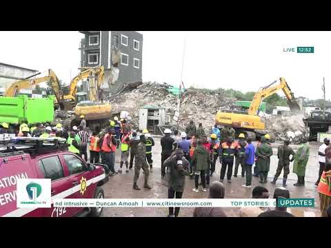 Breaking: Death Toll Rises to 2 at Avenor Building Collapse Site