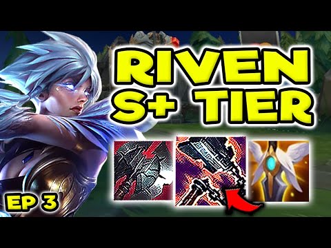 RIVEN IS S+ TIER NOW... HIGHEST WINRATE OF TOPLANE! - Unranked to Diamond #3 (Season 11 Riven Guide)