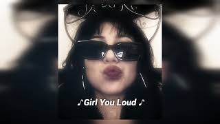 chris brown &amp; tyga - girl you loud (slowed + reverb)