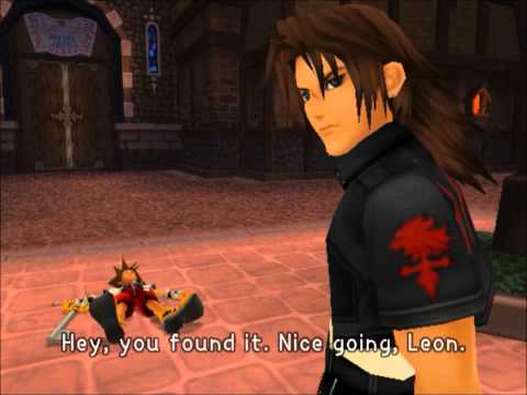 KH1 Cutscenes Part 36 - Leon Wins (English)
