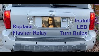 Replacing Flasher Relay and Turn Bulbs in a 2003 Honda Pilot