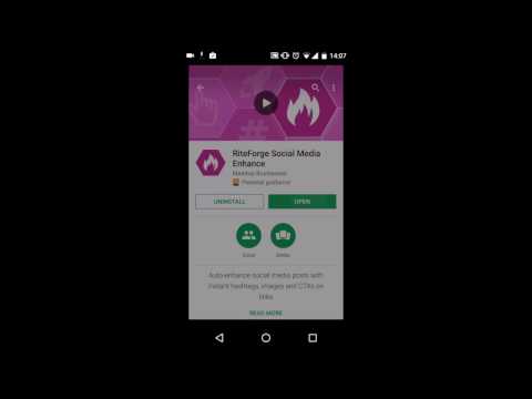 RiteForge Social Media Schedul