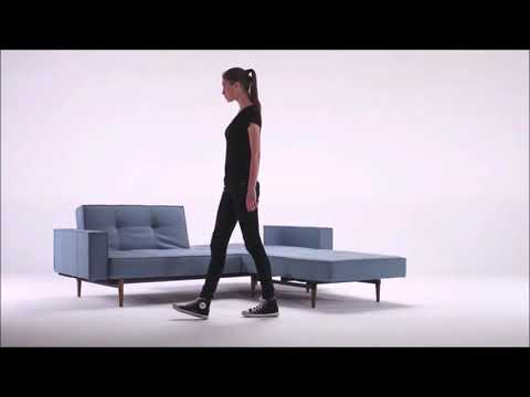 Splitback with arms dark Styletto, Innovation