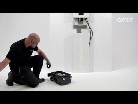 Q CELLS - Installation video - Q.HOME+ ESS HYB-G3 - 1-phase (English)