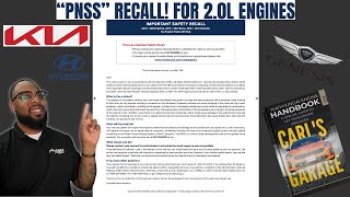 MUST WATCH! The Kia/Hyundai 2019-2023 Piston Ring Recall & PNSS Update Explained