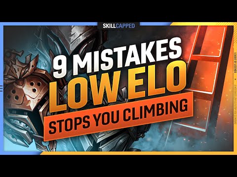 9 HUGE LOW ELO MISTAKES that STOP YOU from CLIMBING as a SUPPORT - League of Legends Guide