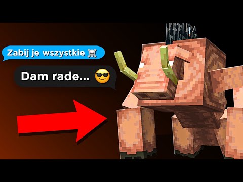 MIAŁEM 100H by POKONAĆ NAJSILNIEJSZE BOSSY w MINECRAFT