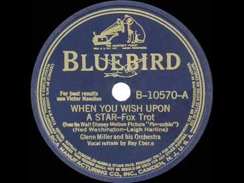 1940 HITS ARCHIVE  When You Wish Upon A Star   Glenn Miller Ray Eberle, vocal