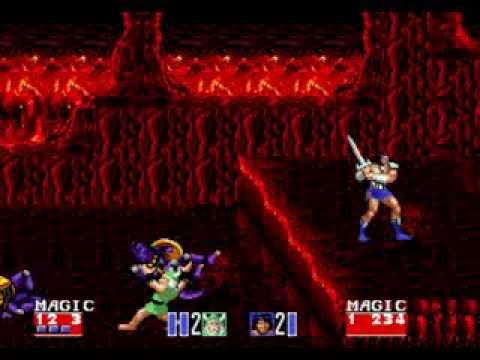 Golden Axe II (SEGA Genesis / MegaDrive) 2 player full playthrough