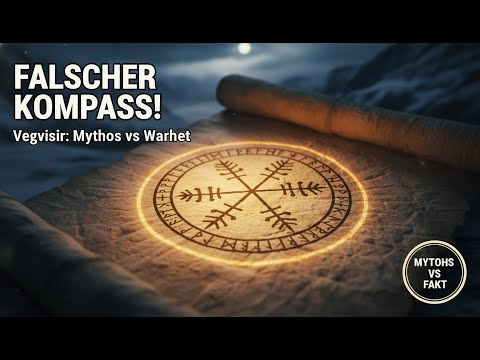 Der Vegvisir: Kein echter Wikinger-Kompass 🗿 #history