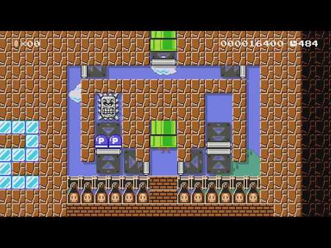 [Quiz]どっちが安全? Which is safety? 4 by Aの164GO - Super Mario Maker - No Commentary 1bl