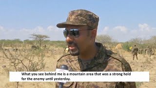 Video: Ethiopia's Abiy Ahmed at 'battlefield' front to fight rebels