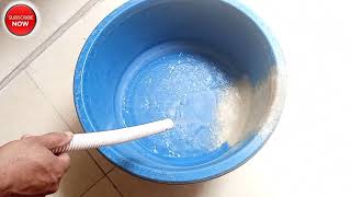 How to repair broken plastic bucket and Water bottle With fiber glass