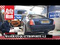 Maserati Quattroporte 4.2 - Op de Rollenbank
