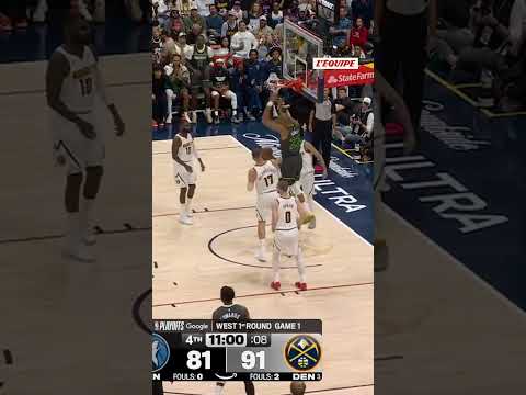 🔥 Dans son duel avec Nikola Jokic, Rudy Gobert n’a pas démérité (17 points, 10 rebonds) #shorts #nba