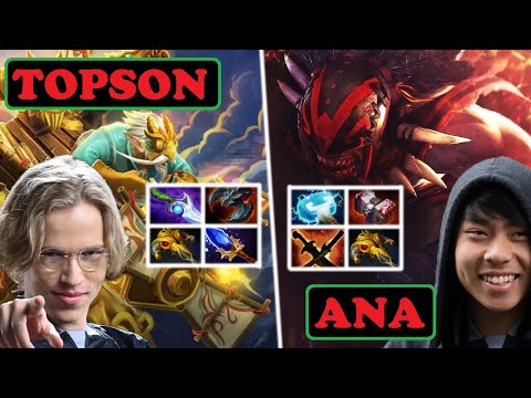 TOPSON + ANA = EZ MMR - CLASSIC GYROCOPTER BUILD FT BLOODSEEKER KILLING DUO | DOTA2ORBS