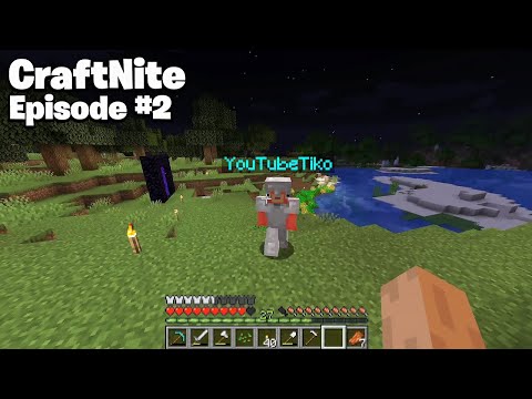 CraftNite: Episode #2 - I moved in with Tiko!