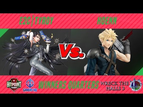 Wreck the Halls 3 WQ - E2C | Tyroy (Bayonetta) vs Hoenn (Cloud)