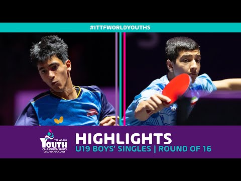 Nandan Naresh vs Benyamin Faraji | U19 BS - R16 | #ITTFWorldYouths 2025