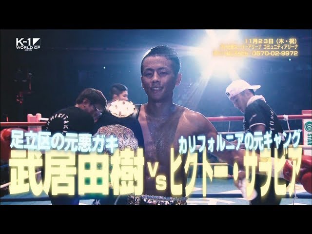 11月23日 K-1 WORLD GP 2017 JAPAN ～初代ヘビー級王座決定トーナメント～ TV-CM3