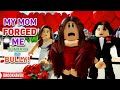 My Mom Forced Me To Marry My Bully!!| ROBLOX BROOKHAVEN 🏡RP (CoxoSparkle)