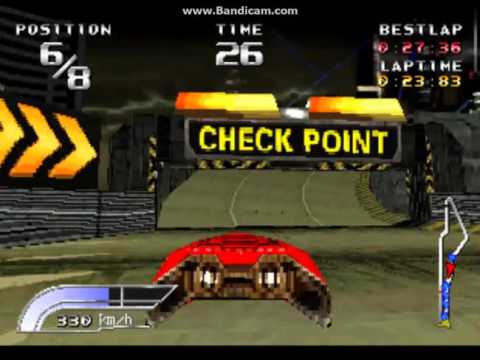 Neo Kobe 2045 Speed King 1996 PS1 GamePlay