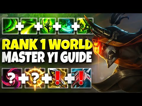 RIOT GAMES Actually Revived CRITICAL MASTER YI | FULL MASTER YI GUIDE